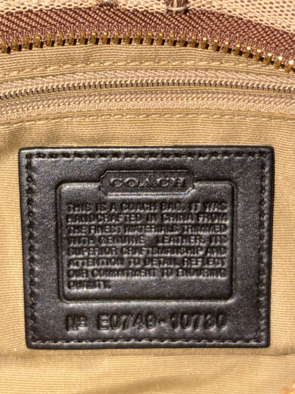 Coach Purse - Picture 5 of 5